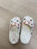 紅豆踩屎感防滑拖鞋女士夏季外穿2025新款居家室內浴室eva防臭涼拖男 卡通泡泡 36-37 適合35-36腳穿內長(cháng)235mm 曬單實(shí)拍圖