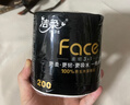 潔柔有芯卷紙 黑Face加厚4層200克*27卷 高克重 衛生紙卷筒紙紙巾整箱 曬單實(shí)拍圖