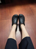 卡駱馳（crocs）經(jīng)典泡芙Clog男女一腳蹬懶人沙灘鞋 CR207521-001 37 曬單實拍圖
