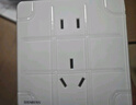 西門子（SIEMENS）86型墻壁開關(guān)插座面板 啞光磨砂 睿宸系列象牙白色 五孔插座10只裝 曬單實拍圖