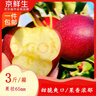 京鮮生云南紅露櫻桃蘋果  凈重3斤裝  單果65mm+  新鮮水果源頭直發(fā)包郵 曬單實(shí)拍圖