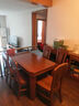 光明家具 實(shí)木餐桌方桌北美紅橡木餐臺餐廳家具飯桌 4171 1.4一桌六椅 曬單實(shí)拍圖