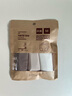 無(wú)印良品（MUJI）女式 抗菌 中腰內褲 3枚組 女士女生 組合裝  FC15CC4A 混色 3條 M 160/74A 曬單實(shí)拍圖