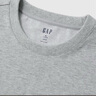 GAP女裝2025春季新款刺繡logo短袖圓領(lǐng)連衣裙寬松收腰長裙729216 曬單實拍圖