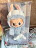 泡泡瑪特（POP MART）LABUBU 新加坡限定 魚尾獅 搪膠毛絨掛件17.5cm 七夕情人節(jié)禮物 曬單實(shí)拍圖