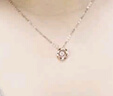 愛的約定【愛無止盡】18k玫瑰金莫比烏斯彩金項鏈女情人節(jié)生日禮物送女友 曬單實拍圖
