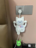 【京東物流】插座家用小米招財貓萌寵可愛(ài)插排帶定時(shí)器多功能轉換器 短線(xiàn)白招財貓【5插位】普通款 曬單實(shí)拍圖