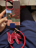 巴蒂尼 秋冬皮紋色塊刺繡臘腸狗適用iphone16pro手機殼蘋果15保護套14情侶13新款16promax帶掛繩女 大孔皮質(zhì)-色塊刺繡奔跑狗狗【單殼+狗狗掛繩】 iPhone 16 曬單實拍圖