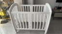 DEARVADER嬰兒床多功能新生兒bb床兒童床環(huán)保塑料寶寶搖籃床出口歐式寶寶床 歐式豪華款嬰兒床 白色 曬單實(shí)拍圖