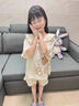 親子睡衣夏季薄款背心莫代爾娃娃領(lǐng)公主風(fēng)睡裙母女兒童家居服套裝 莫代爾提花套裝-SDM#52566餅干熊 100 【8碼】建議身高93-103cm 曬單實(shí)拍圖