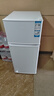海爾（Haier）123升小冰箱冰箱雙開門二級能效節(jié)能省電黑金凈化保鮮租房家用冰箱宿舍迷你BCD-123GHTMZ0WV 曬單實拍圖