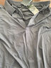 Monster Guardians運動襯衫男 雙色全壓膠免燙彈力翻領(lǐng)襯衫長袖 深灰 Dark Gray  XL 曬單實拍圖