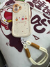 世韓適用蘋果16手機(jī)殼 iPhone16保護(hù)套帶掛繩高級(jí)感全包鏡頭防摔TPU軟殼親膚男女創(chuàng)意彩繪卡通鏡頭全包 曬單實(shí)拍圖