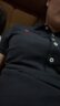 POLOWALK女士短袖連衣裙夏季新款中長款修身運(yùn)動(dòng)純色polo裙 藏青色 M (160) 曬單實(shí)拍圖