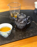 石金道安化天然冰磧巖石頭茶壺高端泡茶耐高溫專用茶器新中式家用透光壺 漢甌 130ml 曬單實(shí)拍圖