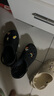 crocs卡駱馳厚底云朵洞洞鞋戶外|206750 黑色-001 39(250mm)  曬單實(shí)拍圖