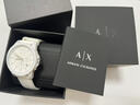 阿瑪尼（ARMANI EXCHANGE）手表女士 經(jīng)典硅膠表帶石英歐美腕表 生日禮物送女生AX1325 曬單實拍圖