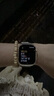 Apple/蘋果 Watch Series 10智能手表蜂窩款42毫米玫瑰金色鋁金屬表殼淡桃粉色運動型表帶S/M MWXQ3CH/B 曬單實拍圖