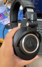 鐵三角（Audio-technica）ATH-M50X BK 頭戴式專(zhuān)業(yè)全封閉監(jiān)聽(tīng)音樂(lè)HIFI耳機(jī) 黑色 曬單實(shí)拍圖