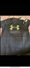 安德瑪（Under Armour）男童春夏季運(yùn)動(dòng)休閑涼感吸濕速干短袖T恤243120154 黑色 160cm  曬單實(shí)拍圖