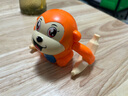 貝可麥拉（beikemaila）兒童早教玩具有聲電動(dòng)翻滾猴子男女嬰幼兒練習(xí)學(xué)抬頭安撫爬行禮物 聲控翻斗小猴子1首音樂（橙色） 充電版（充電電池+充電器） 曬單實(shí)拍圖