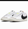 耐克NIKE板鞋女經(jīng)典緩震BLAZER LOW '77運動(dòng)鞋DQ1470-101白黑35.5 曬單實(shí)拍圖