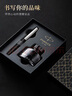 派克（PARKER）鋼筆 成人練字簽字筆 七夕禮物 教師節(jié)禮物 AI定制賀卡 喬特復(fù)古黑墨水筆+升級版墨水禮盒 曬單實(shí)拍圖