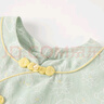 戴維貝拉（DAVE＆BELLA）女童連衣裙兒童漢服夏裝嬰兒寶寶國(guó)風(fēng)裙子小女孩 曬單實(shí)拍圖