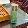 虎牌香港直郵（TIGER）純鈦保溫杯燜茶泡茶鈦杯彈跳蓋商務(wù)車(chē)載水杯子 結晶綠400ml 曬單實(shí)拍圖