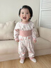 新生嬰兒秋衣套裝一歲寶寶秋裝兩件套幼兒秋冬季純棉衣服早秋睡衣 【高腰護(hù)肚】星云童話鎮(zhèn)粉 90 ：18-24個(gè)月 推薦體重：21-25斤 曬單實(shí)拍圖