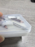 捷虹達(dá)海綿盒 零件盒 收納盒帶海綿膠盒PG鎢鋼零件盒海棉刀片盒PG工件盒 70X50X22mm小盒白色棉(5只) 曬單實(shí)拍圖