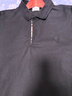巴寶莉（BURBERRY）男裝 經(jīng)典字母TB刺繡印花舒適百搭短袖POLO衫【現(xiàn)貨】 黑色8055228 XL 曬單實(shí)拍圖