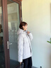 美力城短款羽絨服女裝新款鵝絨男士情侶款休閑寬松保暖戶外輕運(yùn)動(dòng)短外套 灰色 M /165 曬單實(shí)拍圖