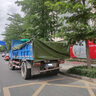 金帆防水布遮陽(yáng)布防雨布貨車(chē)篷布帆布油布加厚遮雨防曬布戶(hù)外帳篷布料 墨綠色防水帆布【千磨衛士】福利 2x4m 曬單實(shí)拍圖