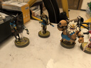 任天堂NS通用amiibo塞爾達(dá)傳說(shuō)曠野之息四英杰守護(hù)者假面林克弓 歐版四英杰連體 曬單實(shí)拍圖
