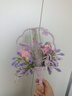 暢印扭扭棒團扇宮扇手工DIY材料包手捧花婦女節送女朋友閨蜜女神節禮 金色晨曦【材料包+工具】 曬單實(shí)拍圖