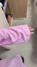 Acne Studios 男女同款 做舊1996印花寬松落肩長袖T恤上衣CL0197 糖果粉色 XXS 曬單實拍圖