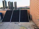 語森憶太陽能板蓄電池控制器風光互補光伏發(fā)電系統(tǒng)220w全套一體機 6000W太陽能發(fā)電系統(tǒng)+500W風機 曬單實拍圖