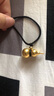 蕊意（Rui yi）金包銀半實(shí)心花絲葫蘆吊墜掛墜福祿男女定制王嘉爾同款送女友禮物 金1.4克-重約30克-葫蘆吊墜 曬單實(shí)拍圖