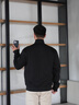 MACKAGE【七夕】MACKAGE男士 COLLIN拼接立領(lǐng)時(shí)尚休閑經(jīng)典絎縫羽絨夾克 黑色 XL 曬單實(shí)拍圖