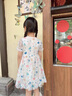 G.DUCKKIDS小黃鴨童裝女童連衣裙夏季2024兒童公主裙女孩甜美蝴蝶結(jié)夏裝裙子 黃色 110 建議4~5歲【100-110cm】 曬單實(shí)拍圖