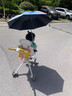 MDUG嬰兒車(chē)遮陽(yáng)傘嬰兒車(chē)傘嬰兒推車(chē)遮陽(yáng)傘嬰兒車(chē)遮陽(yáng)罩童車(chē)通用萬(wàn)向傘 【嬰兒車(chē)遮陽(yáng)傘】加固黑膠晴雨 兩用款卡通樂(lè )園（87cm） 曬單實(shí)拍圖