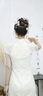 泰勒馬丁香檳色新中式訂婚禮服2025新款新娘婚紗主紗高檔回門(mén)敬酒服秀禾服 HF059 XL 曬單實(shí)拍圖