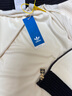 阿迪達(dá)斯 （adidas）三葉草系列 女子 WOMEN COLOR JKT 針織外套 JN0722 米色 S  曬單實(shí)拍圖