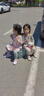 H&M童裝女童連衣裙秋季長袖喇叭裙擺公主裙1245392 灰綠色/動物 120 60 4-6Y 曬單實拍圖