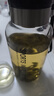 【送杯套】大容量加厚玻璃杯子便攜噸噸杯茶水分離帶杯套泡茶水杯 透明 1000ml噸噸桶 1只裝 曬單實拍圖