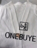 晚白法式優(yōu)雅V領(lǐng)白襯衫女2025秋季新款洋氣百搭小衫通勤顯瘦中袖襯衣 白色 L 曬單實(shí)拍圖