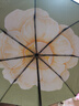蕉下（beneunder）太陽傘防紫外線夏季遮陽傘晴雨兩用傘雙層三折防曬傘防曬小黑傘 【經(jīng)典大花】月霧 曬單實拍圖