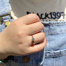星執(zhí)進口莫桑石鉆戒50分S925銀鍍金情侶結婚求婚六爪斜鑲戒指豪華婚戒 50分進口莫桑(9-20號)+證書+禮盒 曬單實拍圖