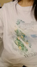 真維斯（JEANSWEST）薄荷綠純棉短袖t恤女士2025新款夏季潮流大碼女裝半袖寬松上衣 曬單實(shí)拍圖